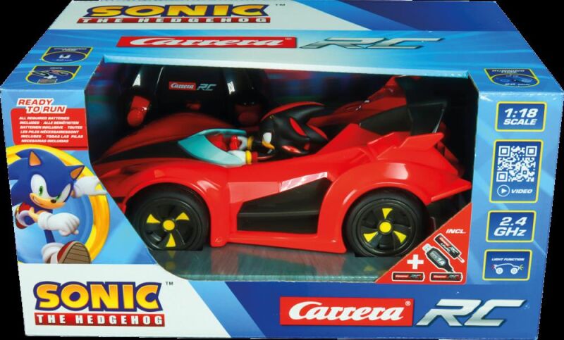 Carrera RC Ferngesteuertes Auto 2,4GHz Team Sonic Racing(TM) - Shadow, Performance / 370201064