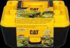 Caterpillar Metall Baustellenfahrzeug mit Zubehör Cat® Micro 420E Baggerlader - Playbox Kit / 37085964