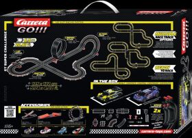 Carrera GO!!! Autorennbahn Set GT Super Challenge / 20062563