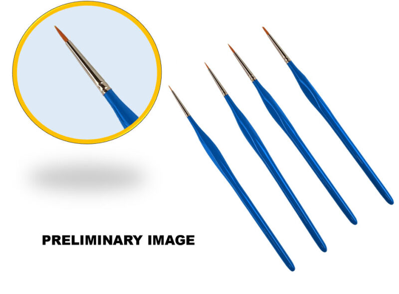 Synthetische Pinsel, Größe 00, 1, 2, 3 Painta Professional Brushes: Basic Set / 39560