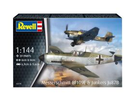 Revell Modellbausatz Messerschmitt Bf109E & Junkers Ju87B Stuka / 03770