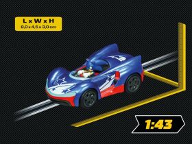 Carrera GO!!! Autorennbahn Fahrzeug Sonic the Hedgehog...
