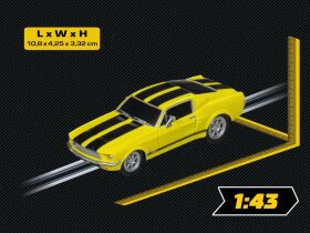 Carrera GO!!! Autorennbahn Fahrzeug Ford Mustang 67 -...