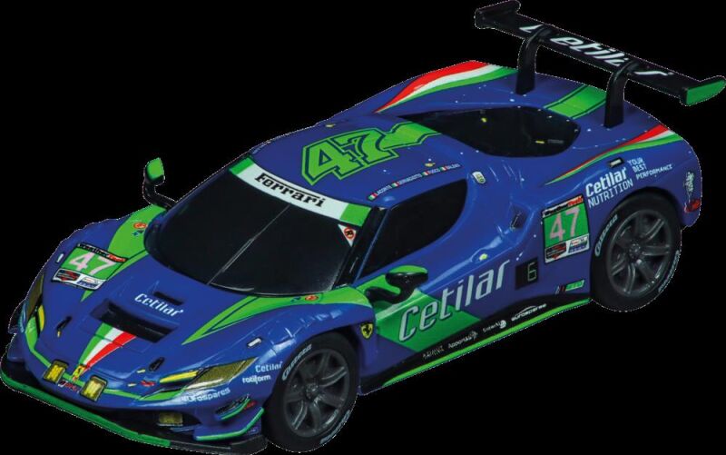 Carrera GO!!! Autorennbahn Fahrzeug Ferrari 296 GT3 Cetilar Racing, No.47 / 20064243