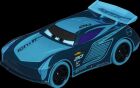 Carrera GO!!! Autorennbahn Fahrzeug Jackson Storm - Glow Racers / 20064221
