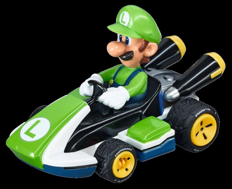 Carrera GO!!! Autorennbahn Fahrzeug Mario Kart(TM)  - Luigi / 20064034