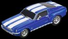 Carrera GO!!! Autorennbahn Fahrzeug Ford Mustang 67 - Racing Blue / 20064146