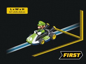 Carrera First Autorennbahn Fahrzeug Mario Kart(TM) -...