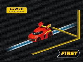 Carrera First Autorennbahn Fahrzeug Batwheels - Redbird / 20065031