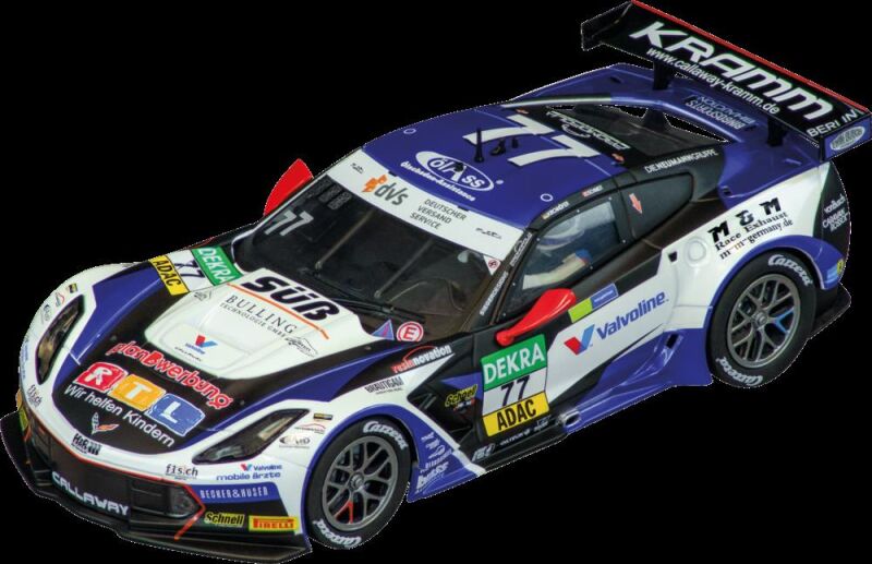 Carrera Evolution Autorennbahn Fahrzeug Chevrolet Corvette C7 GT3-R Callaway Competition, / 20027739