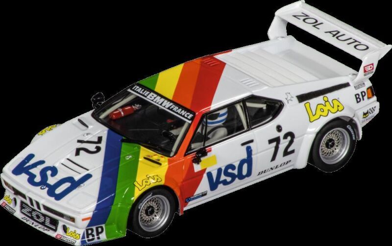 Carrera Digital 1:32 Autorennbahn Fahrzeug BMW M1 BMW ZolAuto, No.72 24h, 1981 / 20031040