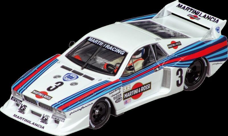 Carrera Evolution Autorennbahn Fahrzeug Lancia Beta Montecarlo Turbo Lancia Martini Racin / 20027734