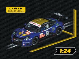 Carrera Digital 1:24 Autorennbahn Fahrzeug Porsche 911 RSR Ebimotors, No.80 / 20023971
