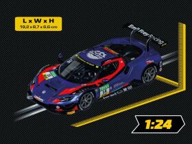 Carrera Digital 1:24 Autorennbahn Fahrzeug Ferrari 296 GT3 Emil Frey Racing, No.14 DTM 2023 / 20023964