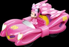 Carrera First Autorennbahn Fahrzeug Minnies Pink Thunder...