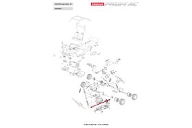 Carrera RC Ersatzteil 2x Differenzialzahnrad für...
