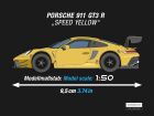 Carrera Hybrid KI Gaming Rennaction Fahrzeug Porsche 911 GT3 R Speed Yellow / 50051001