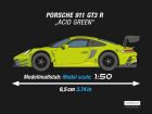 Carrera Hybrid KI Gaming Rennaction Fahrzeug Porsche 911 GT3 R Acid Green / 50051002