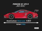 Carrera Hybrid KI Gaming Rennaction Fahrzeug Porsche 911 GT3 R Red Devil / 50051004