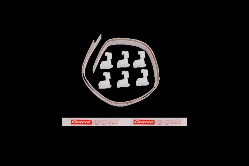 Carrera GO!!! Schienen Zubehör Leitplankenset / 20088305