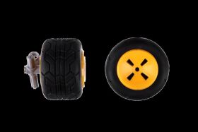 Carrera RC Ersatzteil 2 front wheels with rims &...