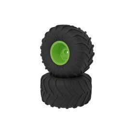 ARRMA Reifensatz dBoots Chevron MT Glued grün /...