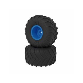 ARRMA Reifensatz dBoots Chevron MT Glued blau / ARA-2530