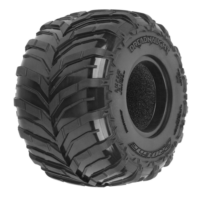 Pro-Line Racing Reifen vorne/hinten 1:18 Dreadnaught 1.25"/1.75" MT (Paar): Mini LMT / PRO1026500