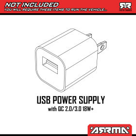 ARRMA 1/10 GORGON 2WD RTA Kit Brushed Monster Truck (incl.Akku und Ladegerät) Clear / ARA3230SKT2