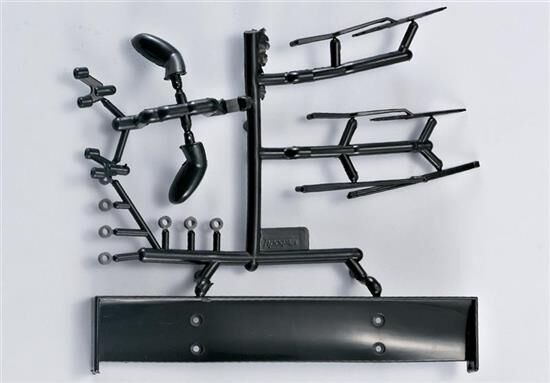 Killerbody Corvette GT2, Plastik Anbauteile 1 (Scheibenwischer, etc.) / KB48022