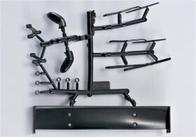 Killerbody Corvette GT2, Plastik Anbauteile 1...