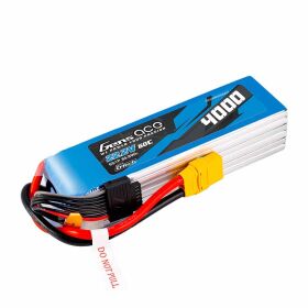 GENS ACE GensAce Akku LiPo 6S 22.2V-4000-60C (XT90) 164x46x43mm 690g GT / GE1-4000-6X9GT
