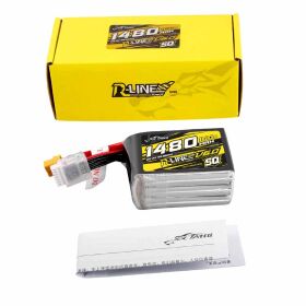 GENS ACE Gensace Tattu-R V6 LiPo 6S 1480mAh-160C (XT60) 77.3x37.6x36.6mm 220g / GE1TA-1480-6X6ST
