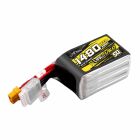 GENS ACE Gensace Tattu-R V6 LiPo 6S 1480mAh-160C (XT60) 77.3x37.6x36.6mm 220g / GE1TA-1480-6X6ST
