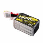 GENS ACE Gensace Tattu-R V6 LiPo 6S 1480mAh-160C (XT60) 77.3x37.6x36.6mm 220g / GE1TA-1480-6X6ST