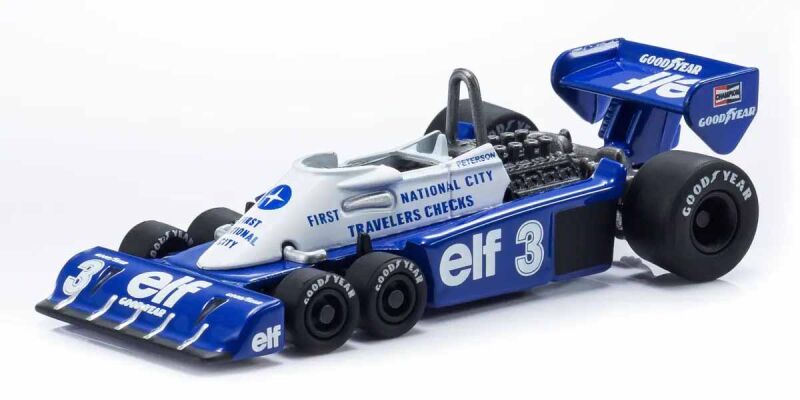 KYOSHO DIE CAST Kyosho 1:64 Die Cast Collection Tyrrell P34 1977 No.3 / KS07038B3