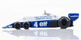 KYOSHO DIE CAST Kyosho 1:64 Die Cast Collection Tyrrell P34/2 1977 No.4 / KS07038B6