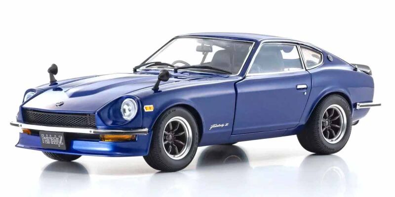 KYOSHO DIE CAST Kyosho 1:18 Nissan Fairlady Z-L (S30) 1970 Blue Metallic / KS08220WBL