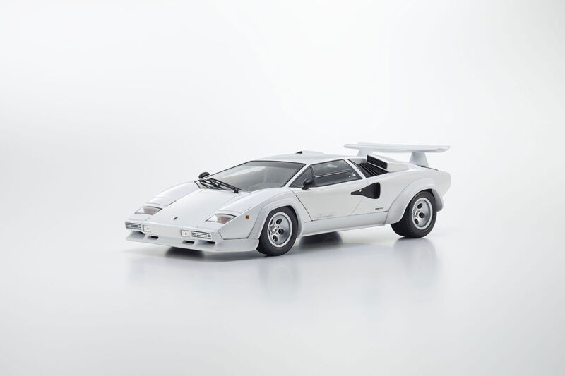 KYOSHO DIE CAST Kyosho 1:18 Lamborghini Countach LP400 S White / KS08320WFL