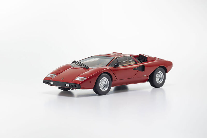KYOSHO DIE CAST Kyosho 1:18 Lamborghini Countach LP400 1974 Red / KS08321RT