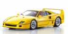 KYOSHO DIE CAST Kyosho 1:18 Ferrari F40 Yellow 1987 Die-Cast Collection / KS08416Y