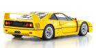 KYOSHO DIE CAST Kyosho 1:18 Ferrari F40 Yellow 1987 Die-Cast Collection / KS08416Y