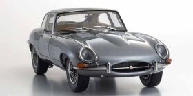 KYOSHO DIE CAST Kyosho 1:18 Jaguar Type-E 3.8L Coupe MK1 1961 Gun Metal / KS08954GM