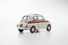 KYOSHO DIE CAST Kyosho 1:18 Fiat Nuova 500 Sport Light Gray/Red Line / KS08966SLG