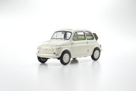 KYOSHO DIE CAST Kyosho 1:18 Fiat Nuova 500 Ivory Accessories Version / KS08966WA