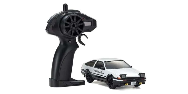 KYOSHO EGG First Mini-Z 1:28 Initial-D Toyota Sprinter Trueno AE86 WH/BK / K.66601A