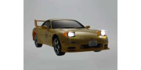 KYOSHO EGG First Mini-Z 1:28 Initial-D Mazda RX-7 FD3S YE / K.66603A