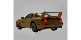 KYOSHO EGG First Mini-Z 1:28 Initial-D Mazda RX-7 FD3S YE / K.66603A