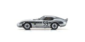 KYOSHO EGG First Mini-Z 1:28 Shelby Cobra Daytona Chrome / K.66611C