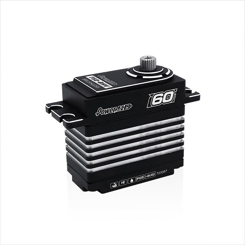 Power HD Servo T60 Brushless Alu Case HV (60kg/0.080s) / HD-T60-BHV